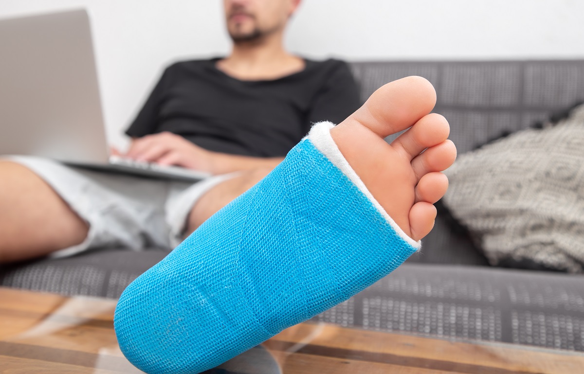 O que pode ser o pé dormente após cirurgia da tíbia?