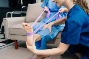 O que é fortalecimento tornozelo fisioterapia?